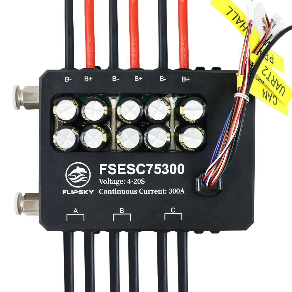 Flipsky fsesc 75300 84v alta c - Vesc 75300 High Current Esc avaliação e preço